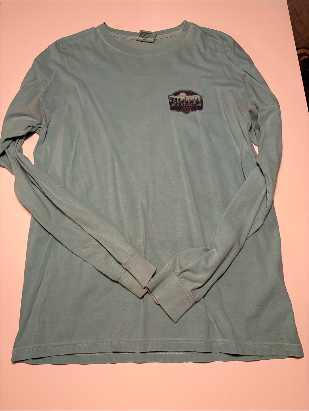 Appalachian Trail Men's Long-Sleeve Tee - Seafoam Green
